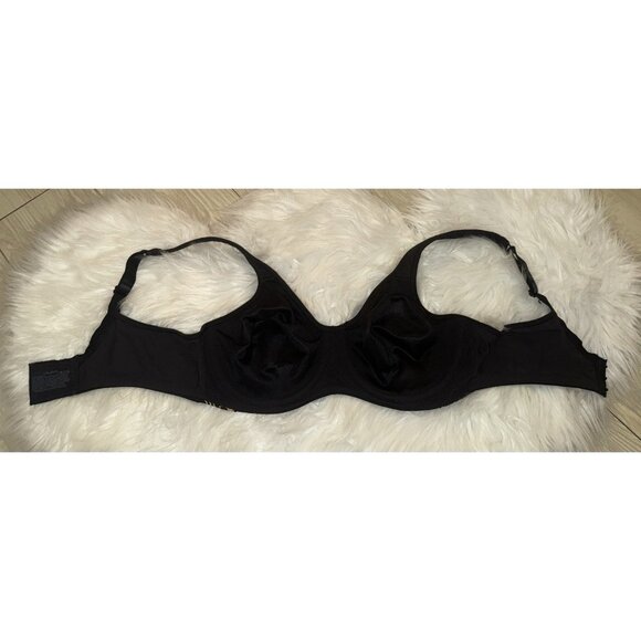 Playtex Secrets Super Soft Hidden Underwire Minimizer Bra Womens 36C Black 4593 - Picture 5 of 6